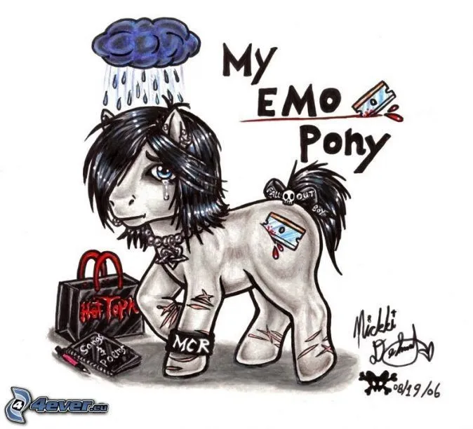 Emo pony