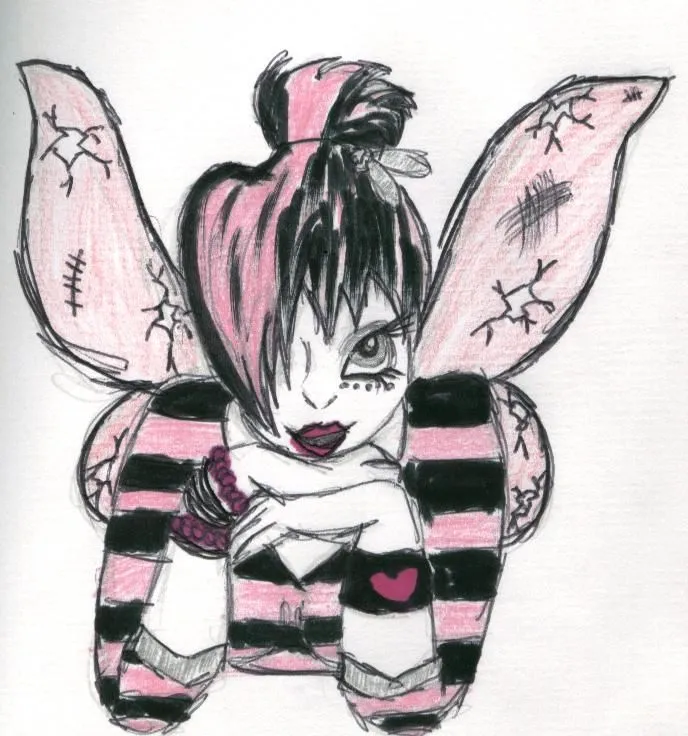 Emo Tinkerbell by ~shadeofnight on deviantART