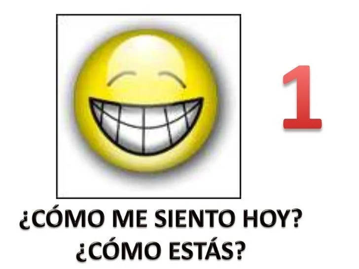 Emoc. 01 como estás...como me siento hoy....mabel freixes fonoaudiól… Emoc. 01 como estás...como me siento hoy....mabel freixes fonoaudiól…