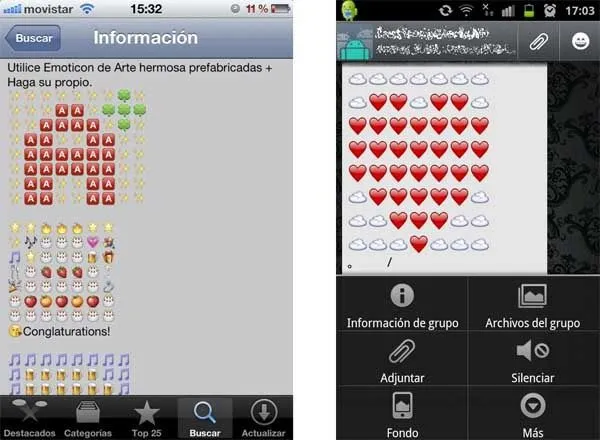 Emoji Art, envía dibujos hechos con emoticonos desde iPhone ... Emoji Art, envía dibujos hechos con emoticonos desde iPhone ...