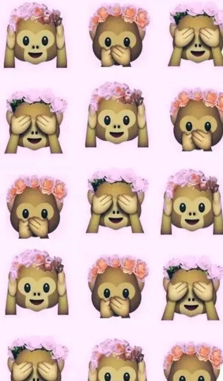 Emoji Monkey en We Heart It -... | Smile, live, love, enjoy.