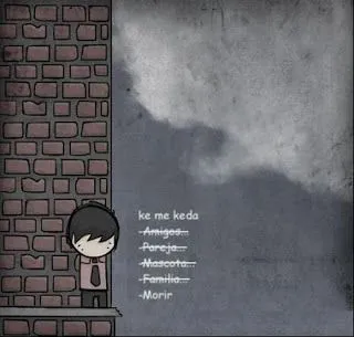 emos animados tristes con frases