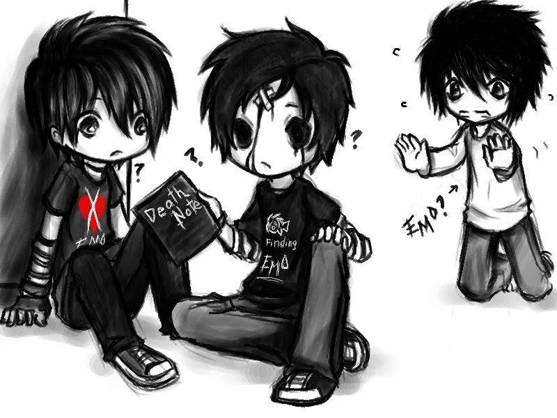 Emos besandose dibujo - Imagui
