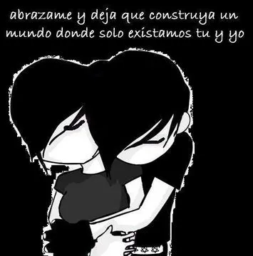 emos enamorados dibujos animados