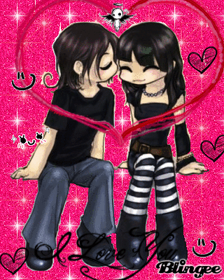 esta foto emos enamorados se ha creado usando el editor de fotos en ...