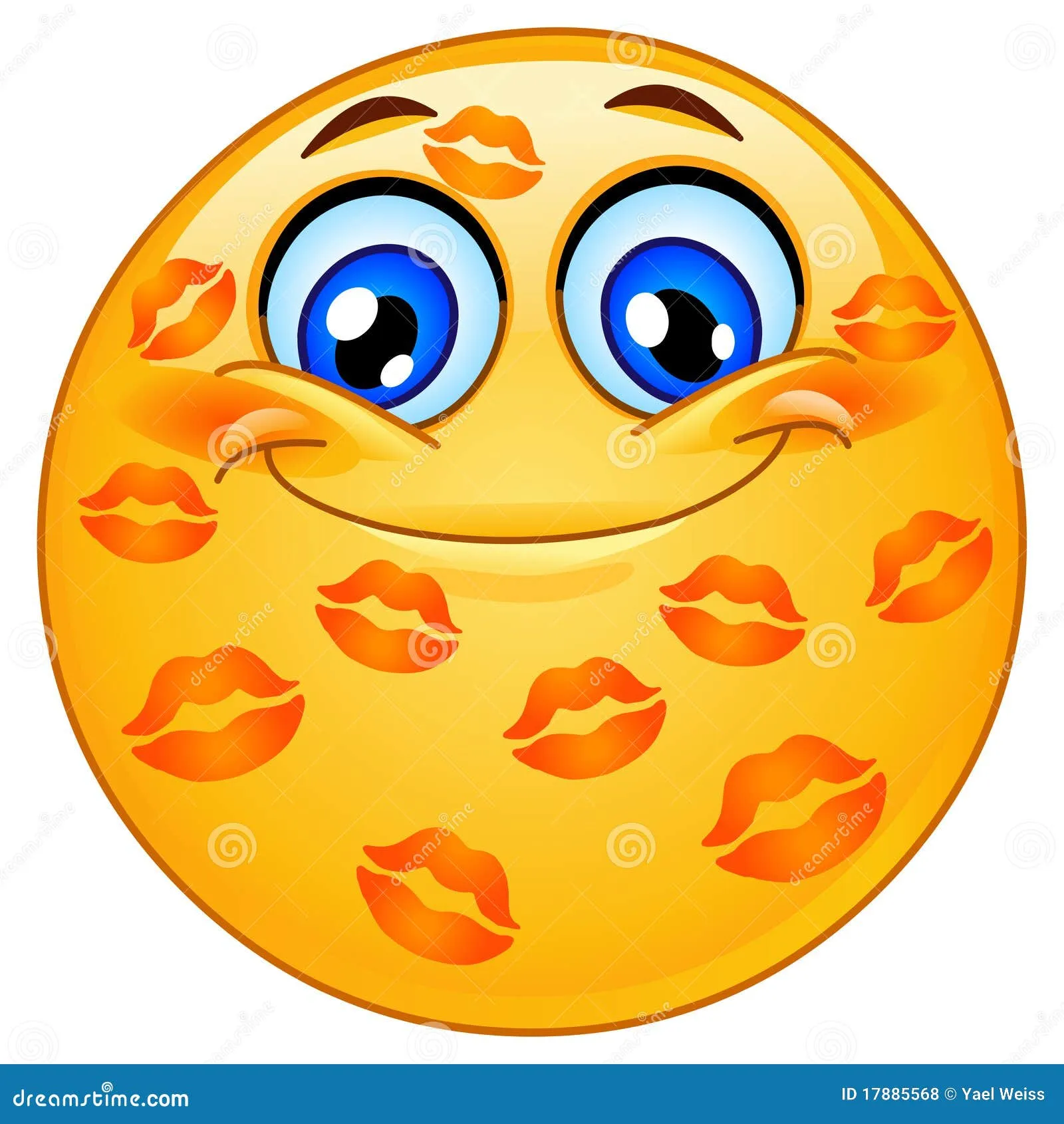 Emoticon Del Beso Imagen de archivo libre de regalías - Imagen ...