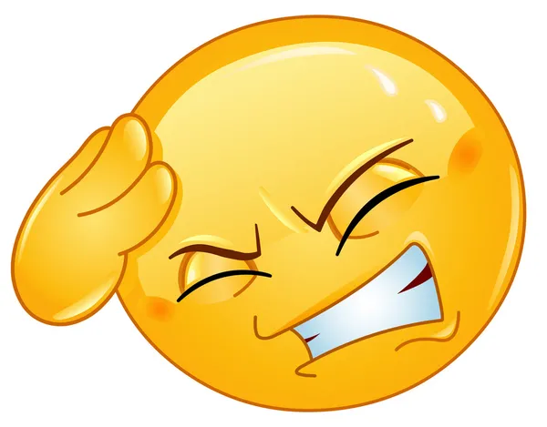 Emoticon de dolor de cabeza — Vector stock © yayayoyo #12221488 Emoticon de dolor de cabeza — Vector stock © yayayoyo #12221488