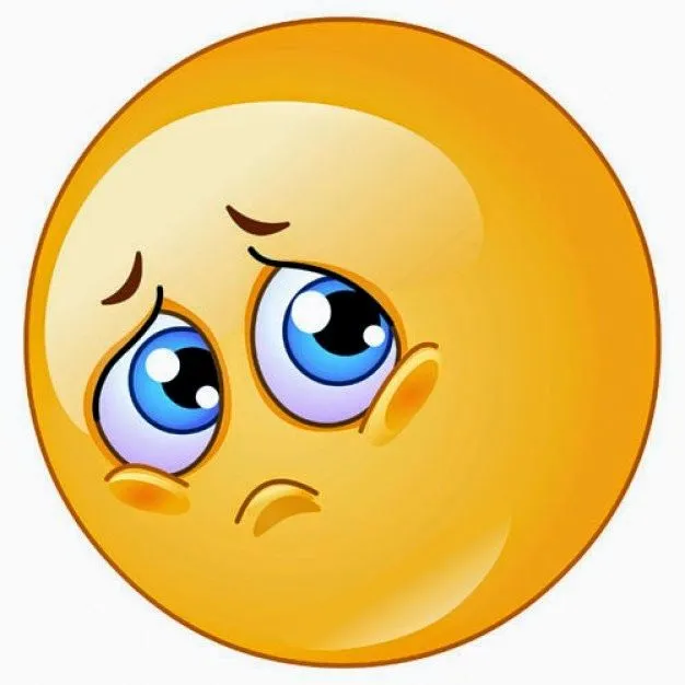 emoticon-triste-de-archivo- ...