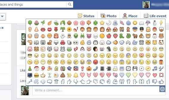 Emoticones para comentarios en Facebook (Chrome) - Lo nuevo de hoy