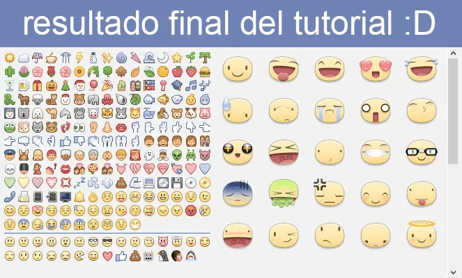 De emoticones de FaceBook - Imagui