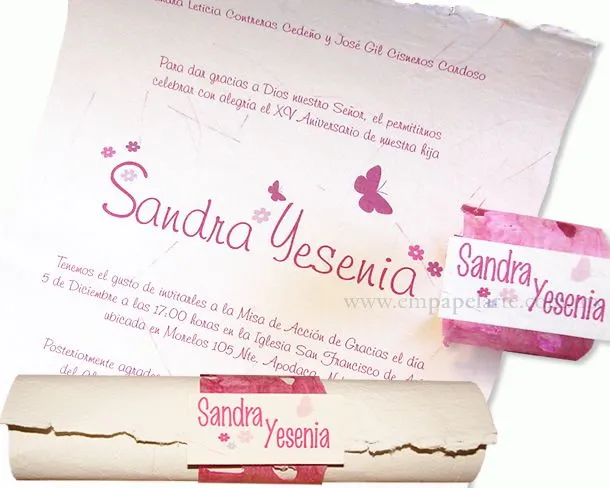 EMPAPELARTE - Invitaciones, Papel Hecho a Mano, Papel Semilla ...
