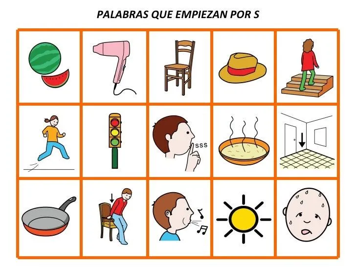Palabras con s - Imagui