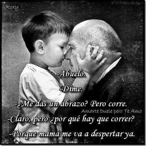 Todo enamorados: Imágenes con frases bonitas para abuelos