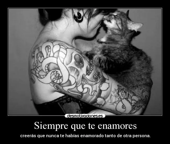 Siempre que te enamores | Desmotivaciones