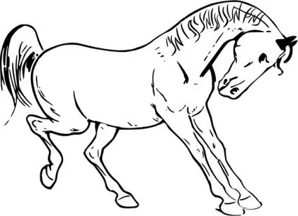 Encabriolado prediseñadas de contorno de caballo imágenes ... Encabriolado prediseñadas de contorno de caballo imágenes ...