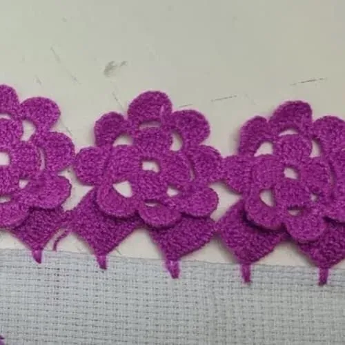 ENCAJES Y PUNTILLAS A CROCHET
