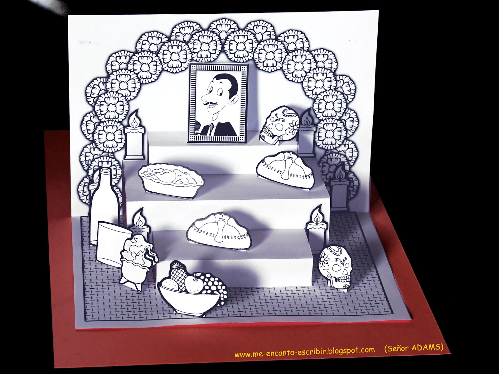 Me encanta escribir en español: Día de Muertos - Cómo armar un altar Me encanta escribir en español: Día de Muertos - Cómo armar un altar