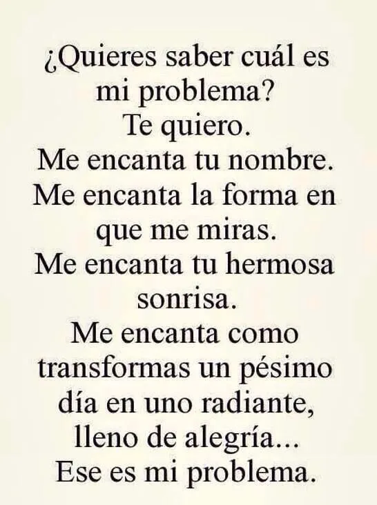 Me encanta tu sonrisa | Phrases | Pinterest