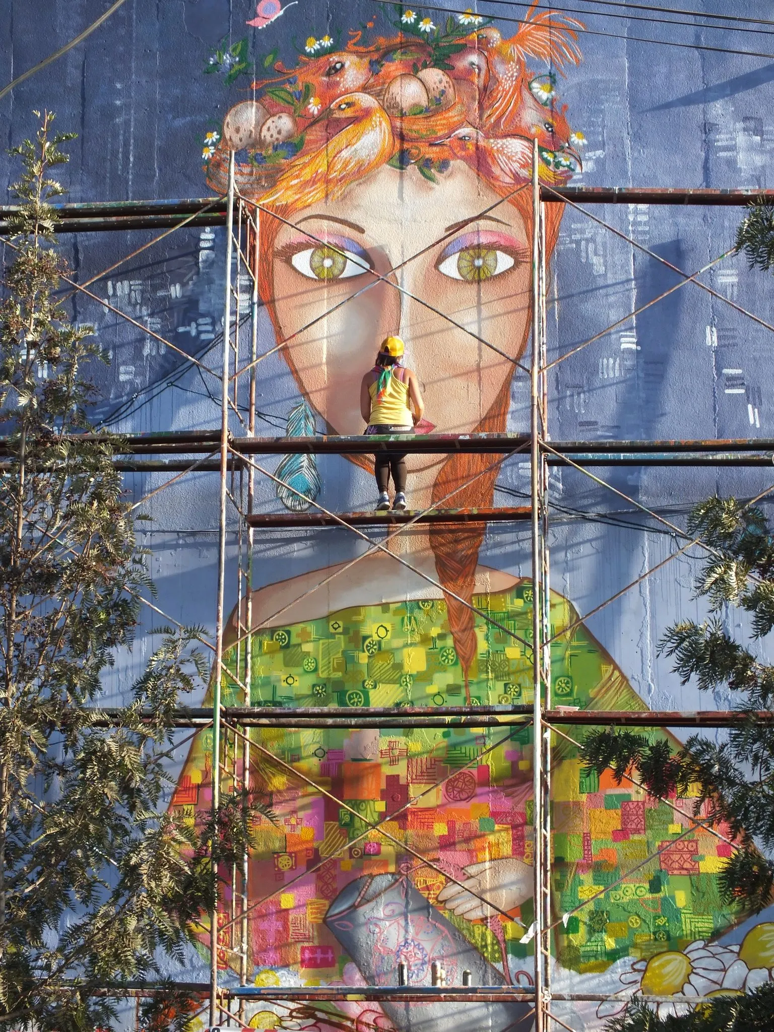 me encantaría conocer más acerca del graffiti chileno y ...