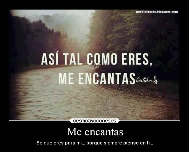 Mi amor me encantas - Imagui