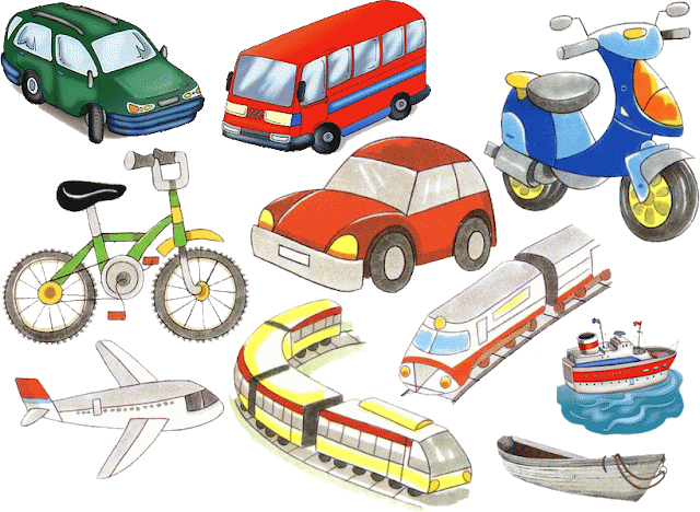 ENCANTO DE GIFS: Meios de transportes