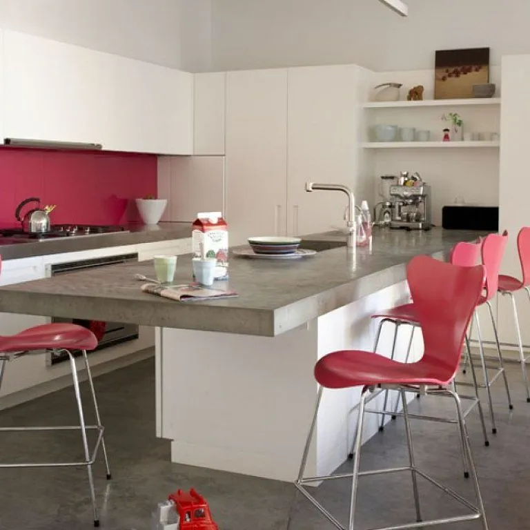 encimera cemento | Decorar tu casa es facilisimo.