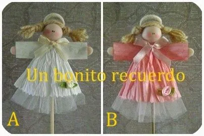 Encintados y souvenirs : Un bonito recuerdo: Souvenirs Bautizos