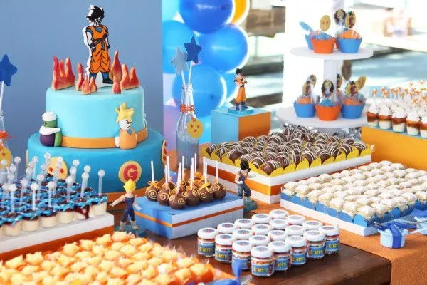 Encontrando Ideias: Festa Dragon Ball Z | Cumple Dragon Ball ...