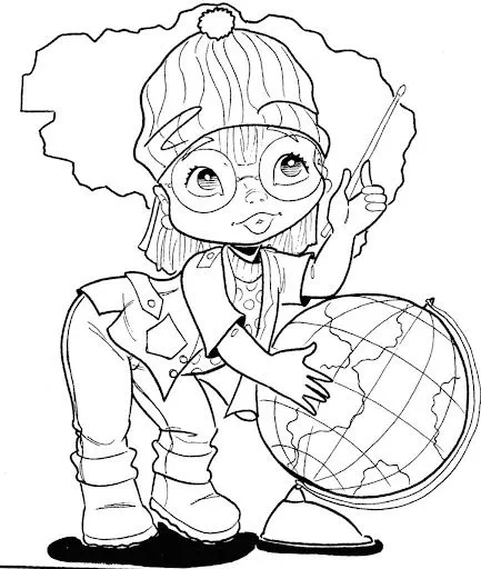 Que es la geografia para colorear - Imagui