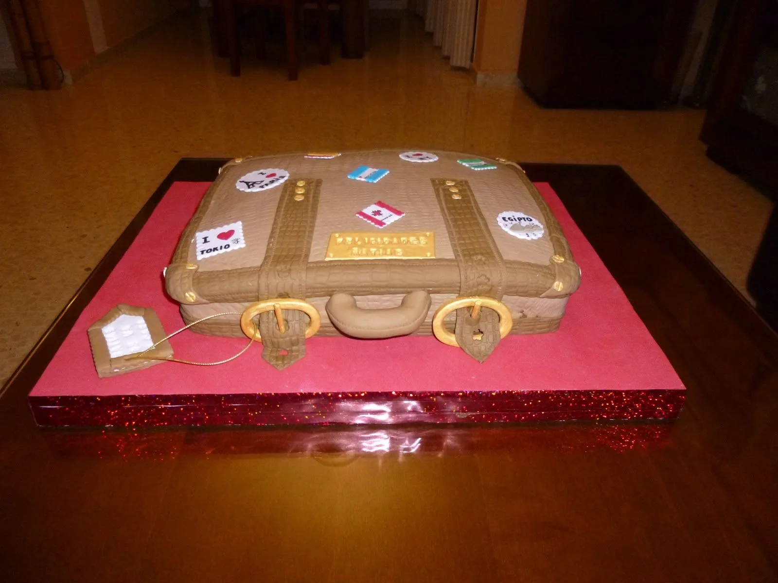 Endulza tu cocina: Tarta maleta!