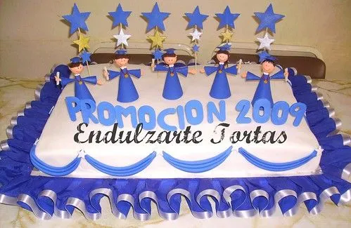 Modelos de tortas de graduación de preescolar - Imagui