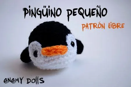 Enemy Dolls: Patrón de pingüino pequeño / Little penguin pattern Enemy Dolls: Patrón de pingüino pequeño / Little penguin pattern
