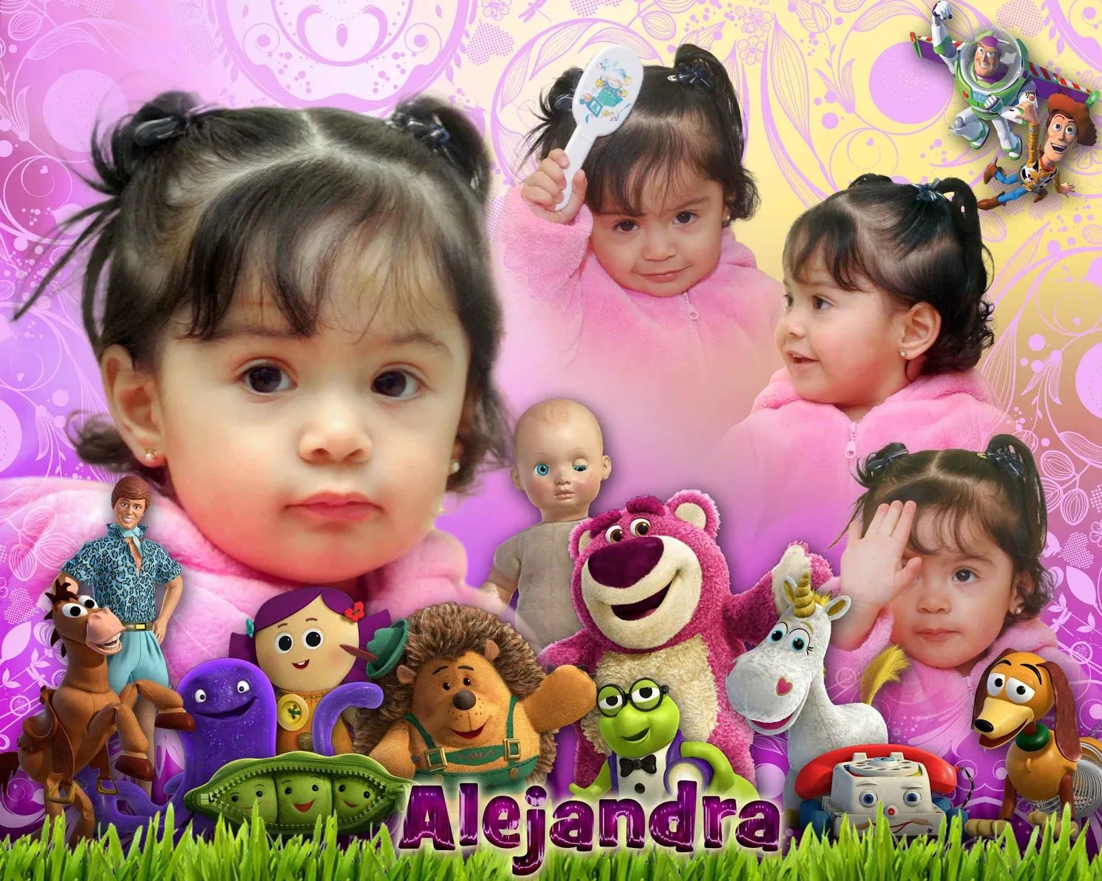 Caritas para niña - Plantillas para Photoshop 2015 Caritas para niña - Plantillas para Photoshop 2015