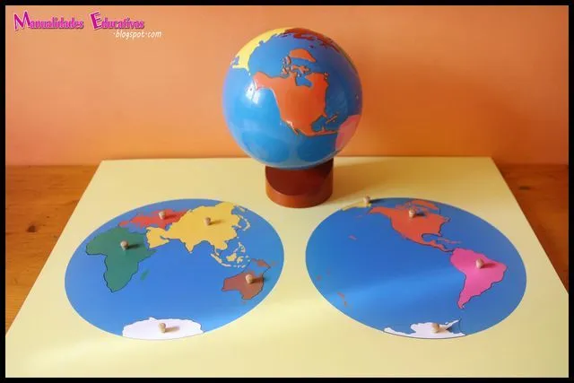 Mapas puzzle Montessori - Imprimibles gratis - Creciendo con ...