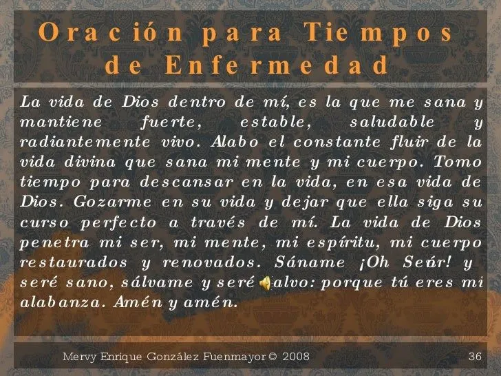 Enfermedades o Cuerpos Enfermos?