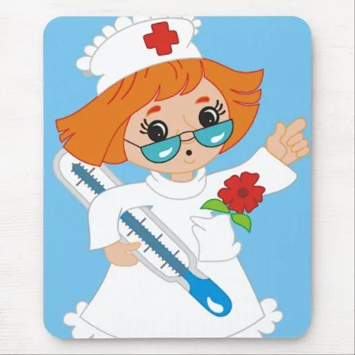 Enfermera del dibujo animado alfombrillas de ratones de Zazzle. Enfermera del dibujo animado alfombrillas de ratones de Zazzle.