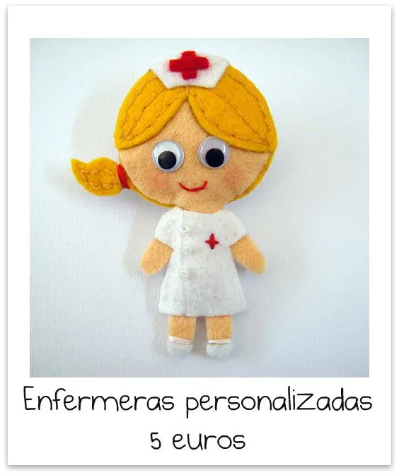 Enfermeras fieltro patrones - Imagui