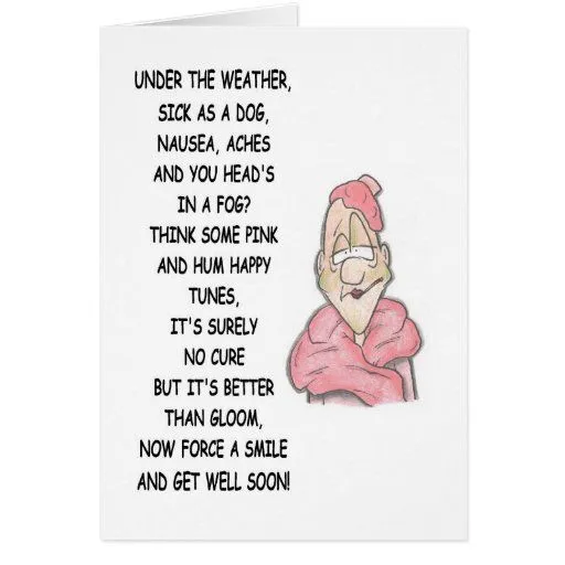 ENFERMO TARJETA | Zazzle