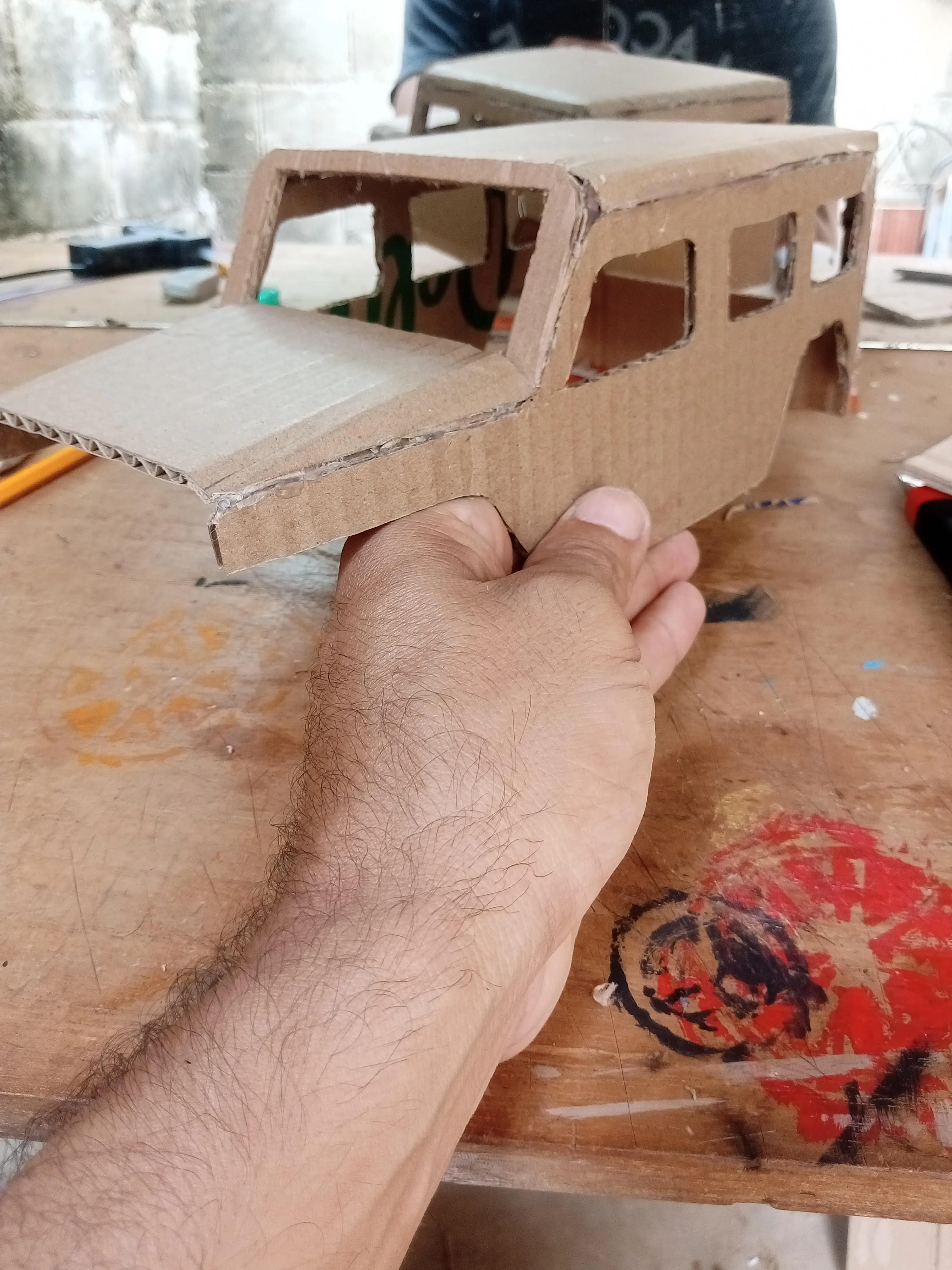 ENG/ESP Jeep Rubicon made of cardboard for recycling ♻️ Jeep Rubicón hecho con cartón para reciclar ♻️ ENG/ESP Jeep Rubicon made of cardboard for recycling ♻️ Jeep Rubicón hecho con cartón para reciclar ♻️