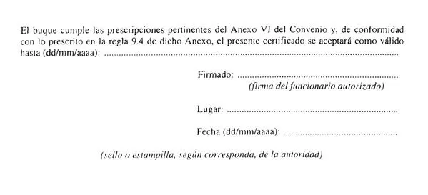 Enmiendas de 2008 al Anexo del Protocolo de 1997 que enmienda el ...