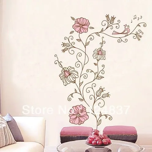 Enredaderas para pintar sobre la pared - Imagui Enredaderas para pintar sobre la pared - Imagui