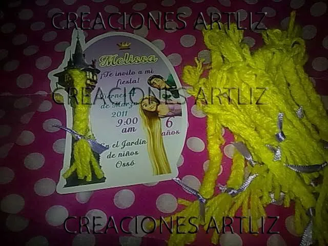  ... enredados fiestas infantiles invitaciones ninas rapunzel tarjetas de
