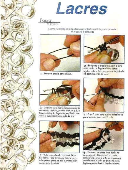 enrHedando: Hacer Bolsos con Anillas de Latas y algunos mas enrHedando: Hacer Bolsos con Anillas de Latas y algunos mas