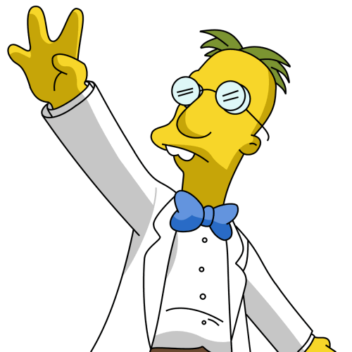 Enroque de ciencia: Profesor Frink y Sheldon Cooper Enroque de ciencia: Profesor Frink y Sheldon Cooper