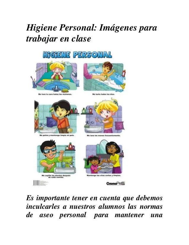 Como enseñar la Higiene personal a niños de Educación Inicial? Como enseñar la Higiene personal a niños de Educación Inicial?
