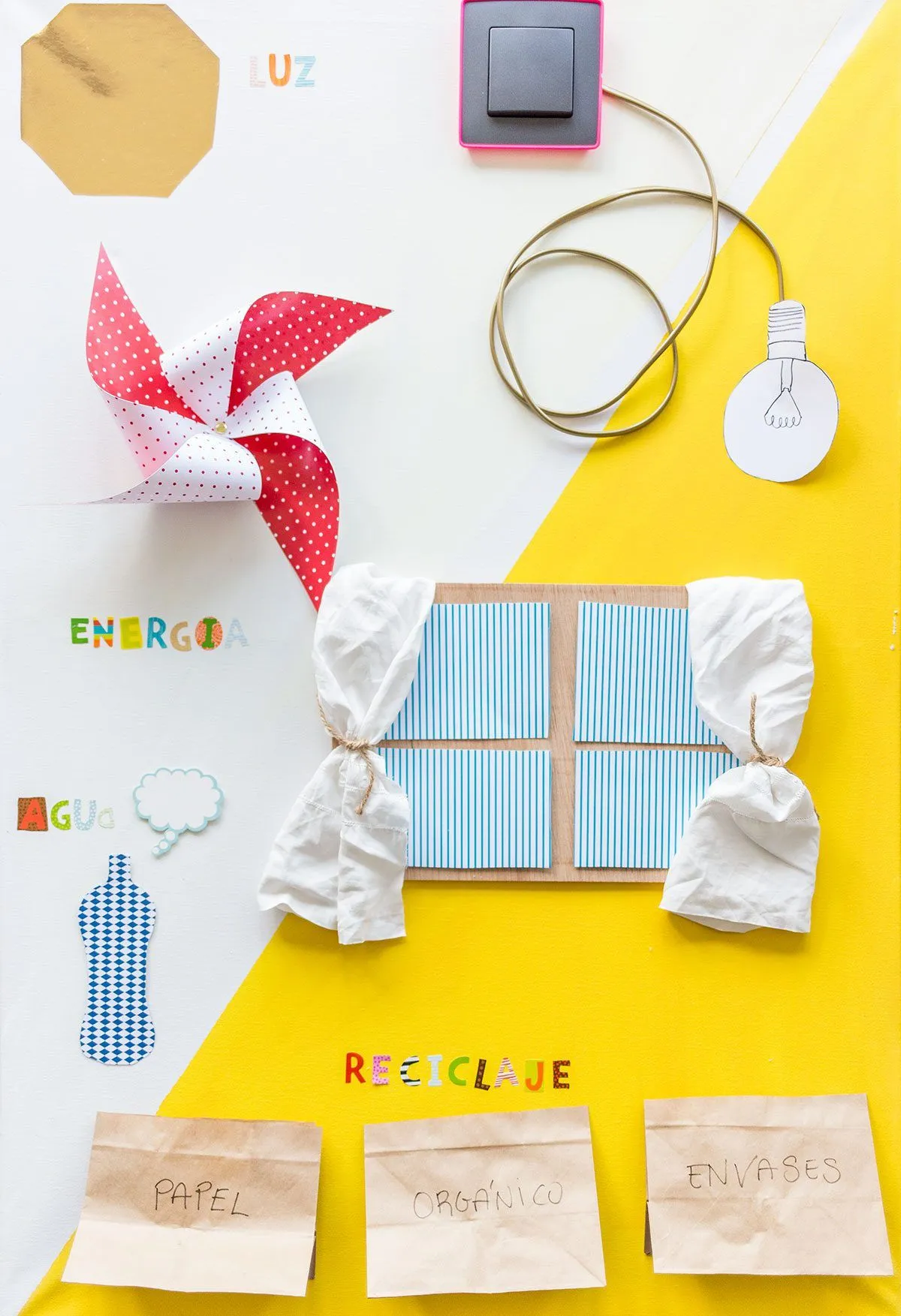 Enseñar a los niños a ahorrar energía: Un panel sostenible | Fiestas y Cumples Enseñar a los niños a ahorrar energía: Un panel sostenible | Fiestas y Cumples