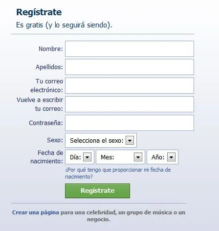 Cómo creo mi perfil en Facebook? | Facebook en Español Inicio