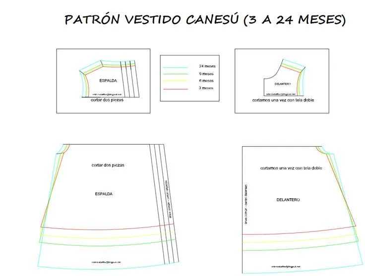 ENTRECOSTURILLAS: Como hacer ropa bebe vestido niñas (patrón ... ENTRECOSTURILLAS: Como hacer ropa bebe vestido niñas (patrón ...