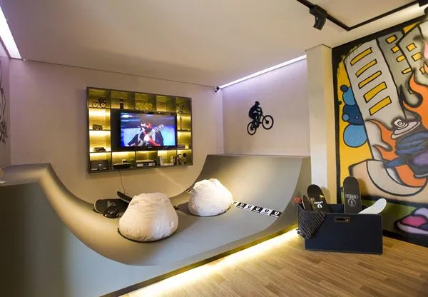 DORMITORIO SKATEBOARDING PARA JOVENCITOS AMANTES DEL SKATE Y EL ...