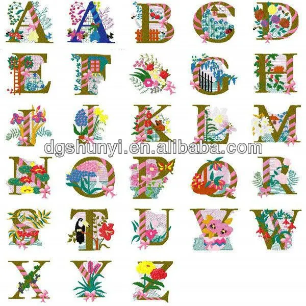 Libre del alfabeto de la máquina del bordado diseño/carta apliques ... Libre del alfabeto de la máquina del bordado diseño/carta apliques ...